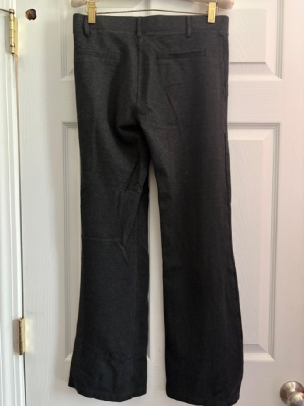 Betabrand charcoal bootcut dress yoga pant - Picture 8 of 9